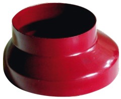 130 mm PVC - Standrohrkappe