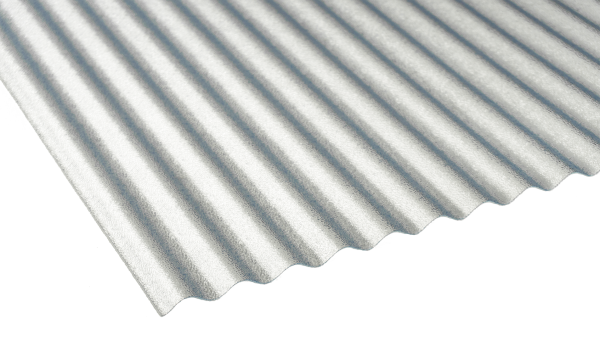 0,8 mm Wellplatten PVC Microsinus Frost