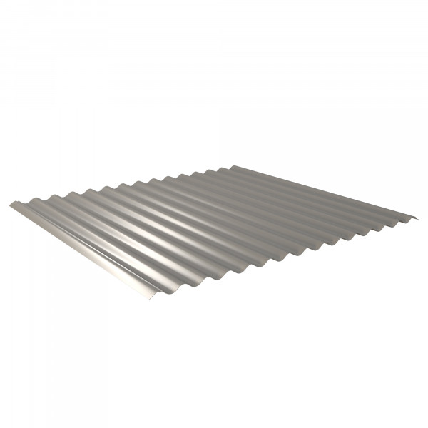 Aluminium Wellblech 1 / 1064 25µm Polyester